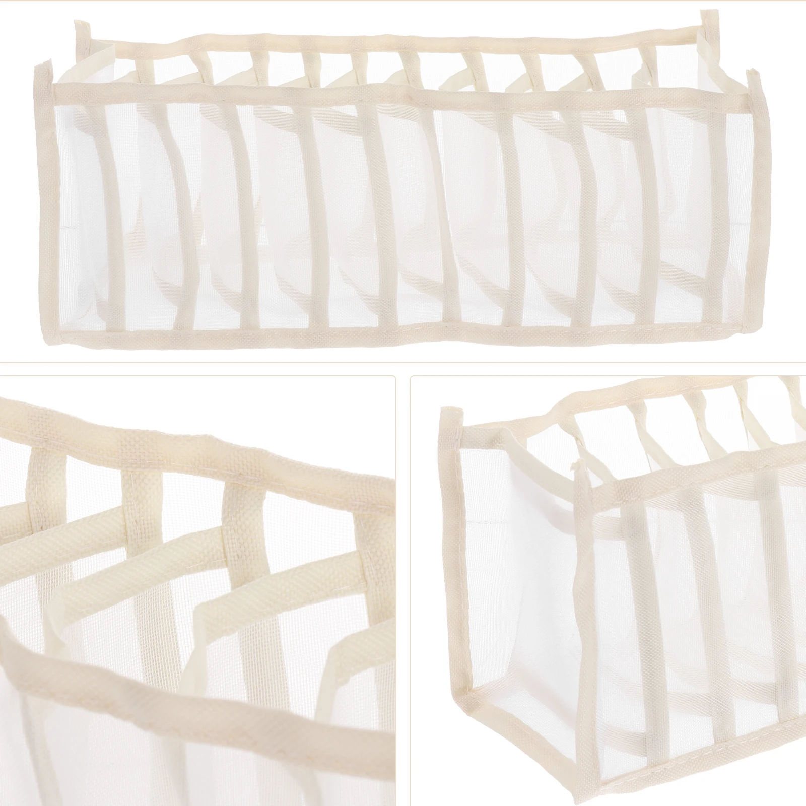 

Socks Storage 32x12x12cm Bra Underwear Sundries Box ganizer Classified Grids Tray Home Storage Solution