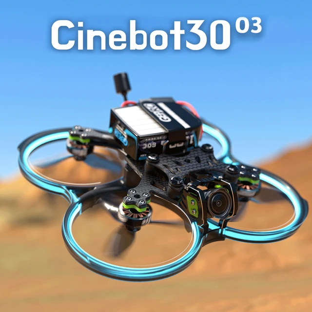 GEPRC Cinebot30 HD O3 FPV Drone System 6S 2450KV VTX O3 Air Unit 4K 60fps Video 155 Wide angle RC FPV Quadcopter Freestyle Drone AliExpress 26