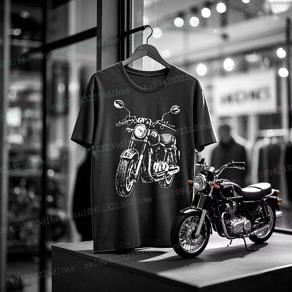 

Мотоциклетная футболка r100 Classic Ride, 100 хлопок, гоночная спортивная одежда в американском стиле, футболка с короткими рукавами, повседневная футболка с автомобилем в стиле Харадзюку