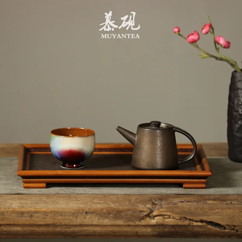 Mu Tao Kiln-Turned Master Creative Handmade Personal Ceramic Tea Set, Tasting Cup, Single Cup