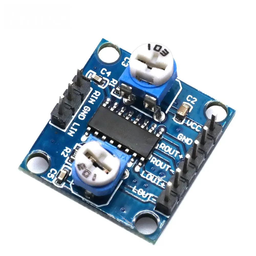 PAM8406 Digital Amplifier Board 5W+5W Stereo Audio Module with Volume Control Potentiometer for Arduino Projects