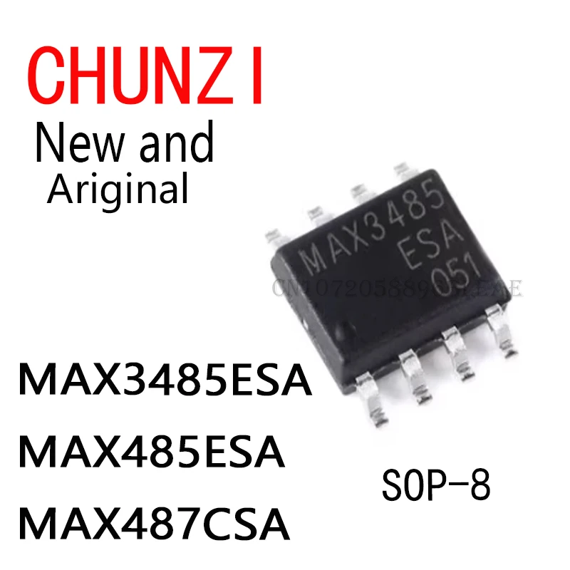 10Pcs New and Original IC SOP-8 MAX3485ESA MAX485ESA MAX487CSA SOP-16 MAX202CSE MAX232CSE MAX3232CSE