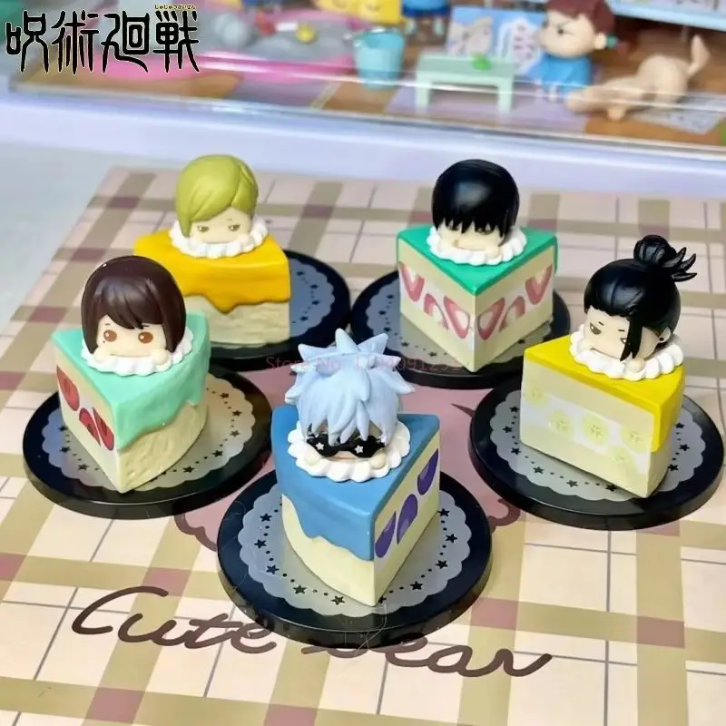 In Stock Jujutsu Kaisen Action Figure Sleep Gashapon Cartoon Ornament Gojo Satoru Geto Suguru Ieiri Shoko Nanami Kento Model Toy view 6