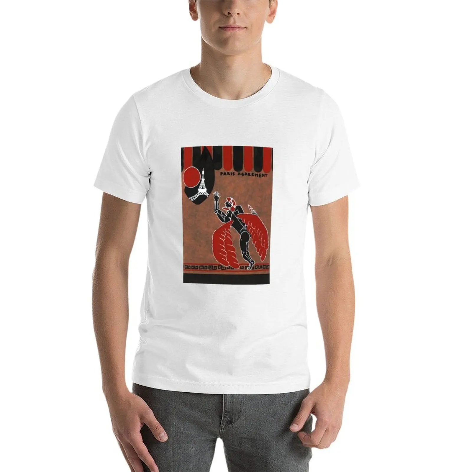 تي شيرت Icarus تي شيرت للرجال جرافيك مضحك تي شيرت رجالي من القطن الثقيل تي شيرت جرافيك تي شيرت