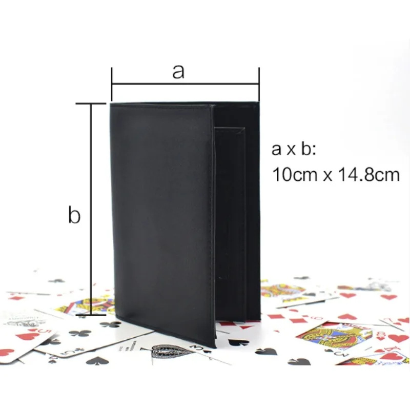 新しい保険証入れ（カードを財布に入れる）クローズアップマジックトリックマジックウォレットコメディストリートギミックマジック小道具イリュージョンマジシャン