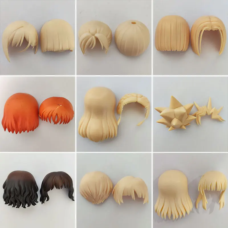 

Ob11 GSC Clay man hair doll accessories
