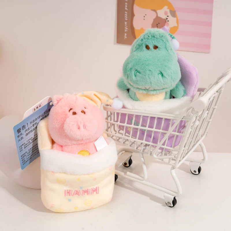 10 センチメートル/3.9 インチディズニーロッツォレックスエイリアンハムぬいぐるみ人形キーリング漫画 & かわいいバックパックペンダント誕生日プレゼント子供のための