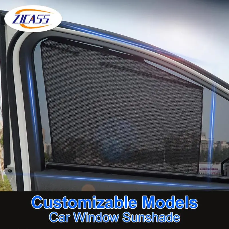 Customizable Model Car Window Sunshade For Toyota Dedicated Purpose Vehicle Automatic Retractable Lifting Side Curtains