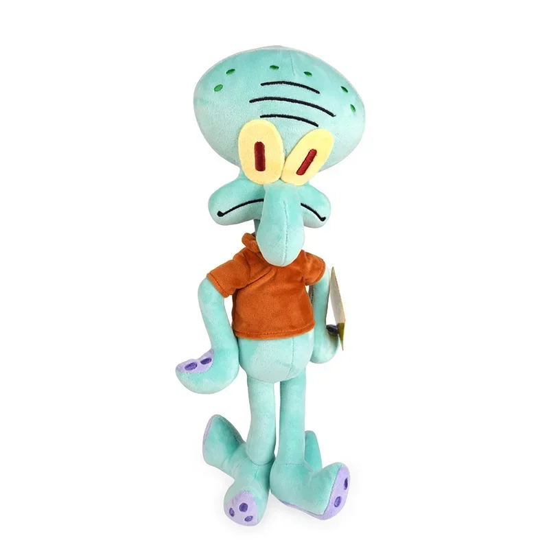 HOT Patrick Star Puppe Squidward Eugene Krabs Gary Kawaii Cartoon Plüschtiere Kissen Halloween Dekorationen Geburtstag – Detail 3