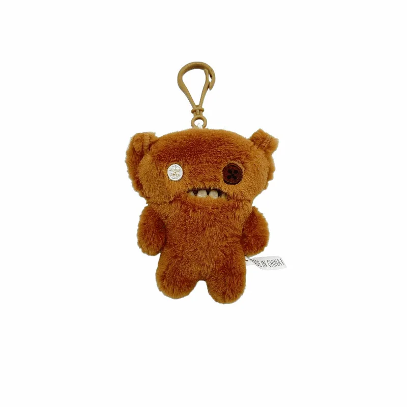 Neuer Fuggler Original Monster-Anhänger Plüschpuppe Lustiges Hässliches Zahnmonster Schlüsselanhänger Gefülltes Cartoon-Spielzeug 9,5-14CM Plüsch-Spielzeug Geschenk – Detail 7