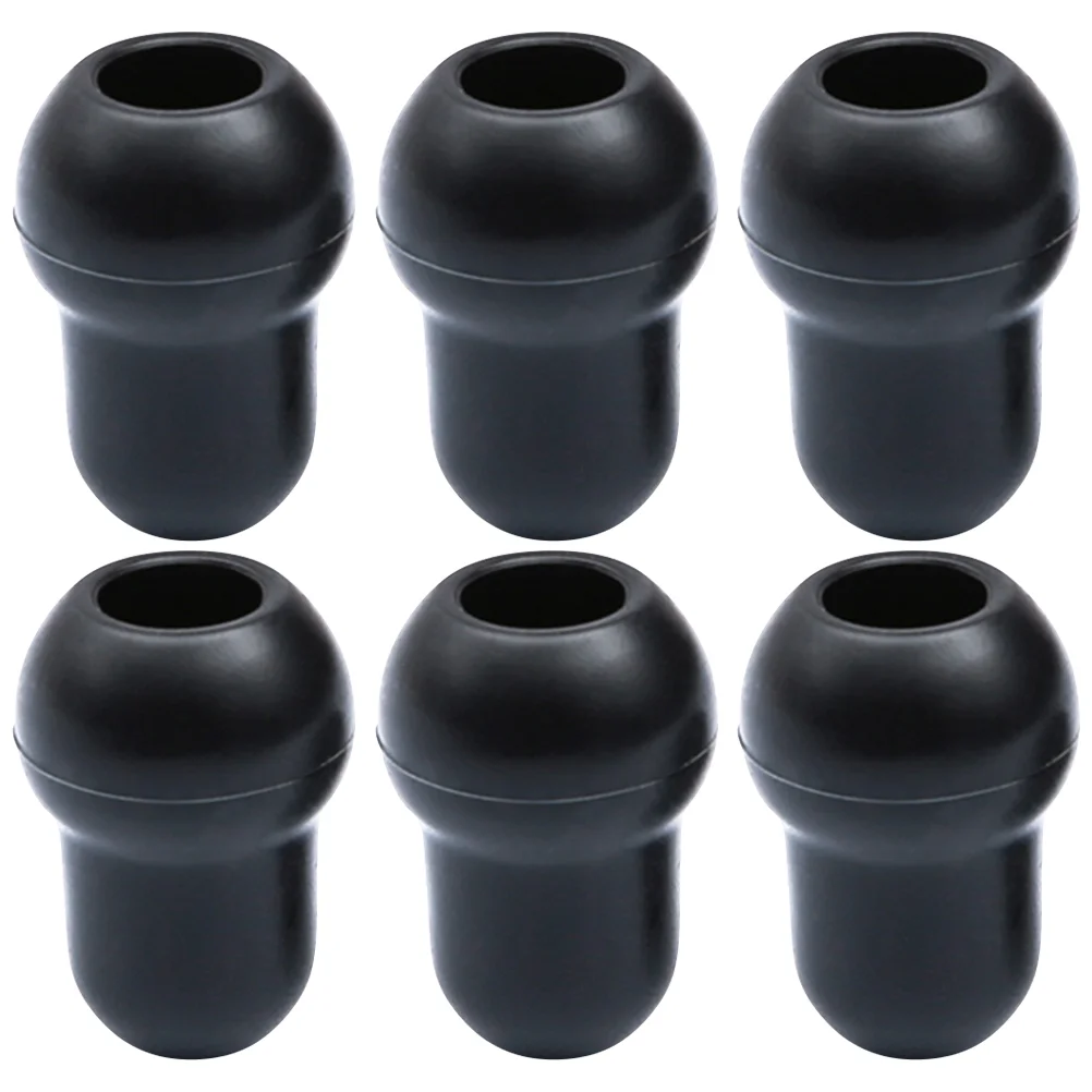 6 Pcs Silicone Stopper Soft-sealing Ear-tips Super Earplug Replacement Earplugs Stethoscope