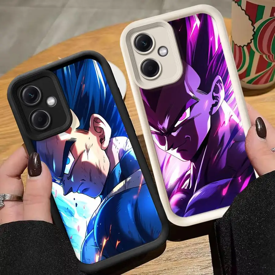 Custodia per Redmi Note 13 14 Pro Plus 10 11 12 Pro 11s 12s Soft Shell Anime D-Dragon Ball