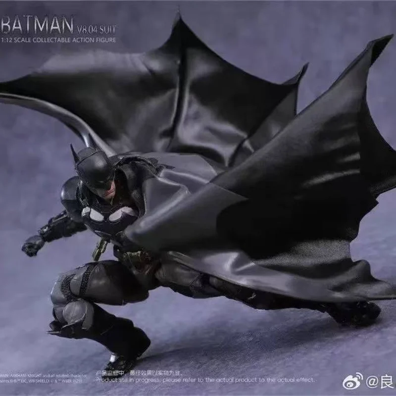 ألعاب LPZZ الأصلية الجديدة شخصية Arkham Knight V8.04 شخصيات باتمان 002 Deathstroke DC Multiverse سوبرمان 1/12 تمثال