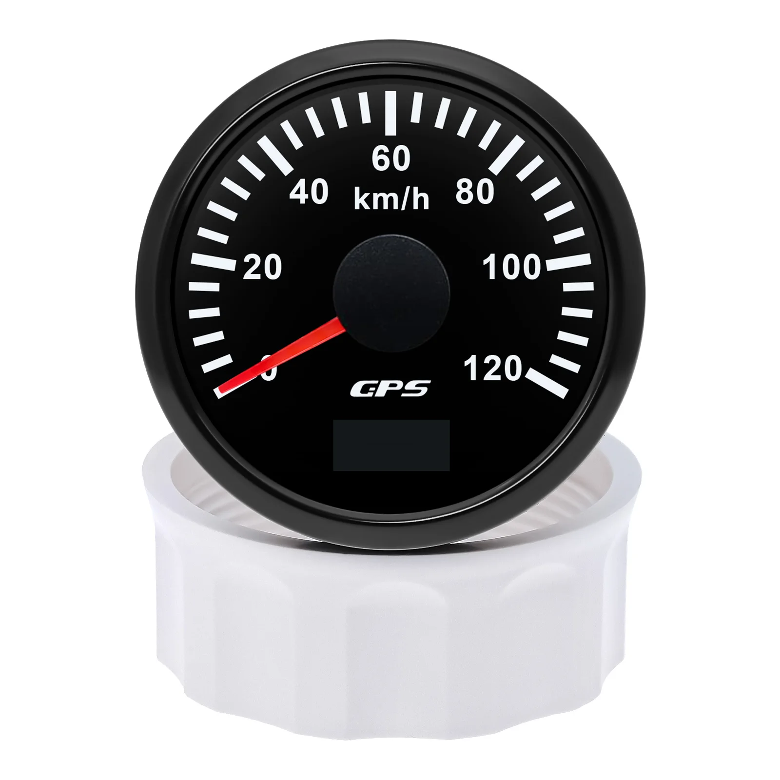 30/60/80/120/200 km/h 52 mm digitales GPS-Tachometer mit Antenne, Boot, Auto, Geschwindigkeitsmesser, 7-Farben-Hintergrundbeleuchtung, 12 V, 24 V – Detail 19