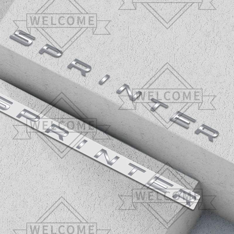 3D Car Stickers For SPRINTER Camper Van CDI W903 W906 W907 Emblem Auto Body Letter Badge Trunk Decal Decoration Accessories