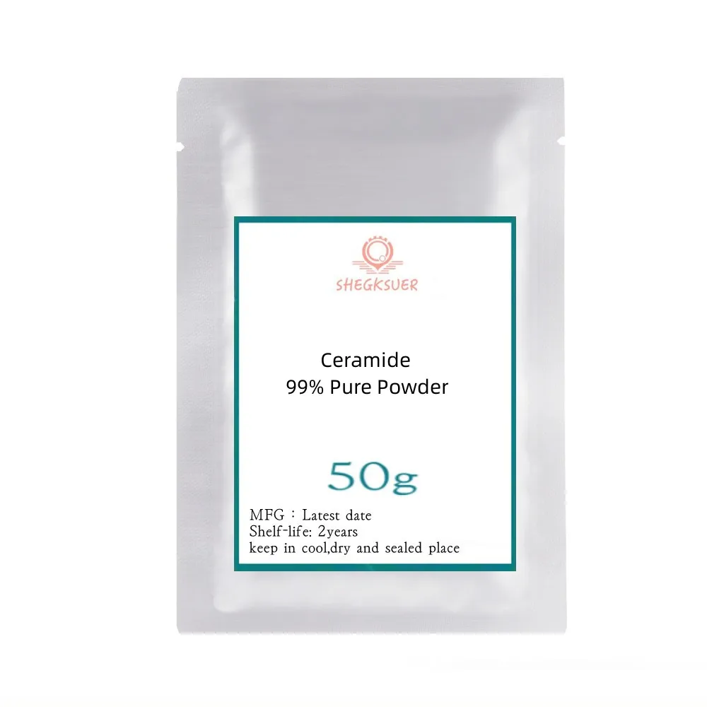 Ceramide Powder Skin Whitening Ceramide Powder,Cers,Additive-Free,Maintain Skin Barrier,Moisturize,Anti-Aging,Wrinkle Removing