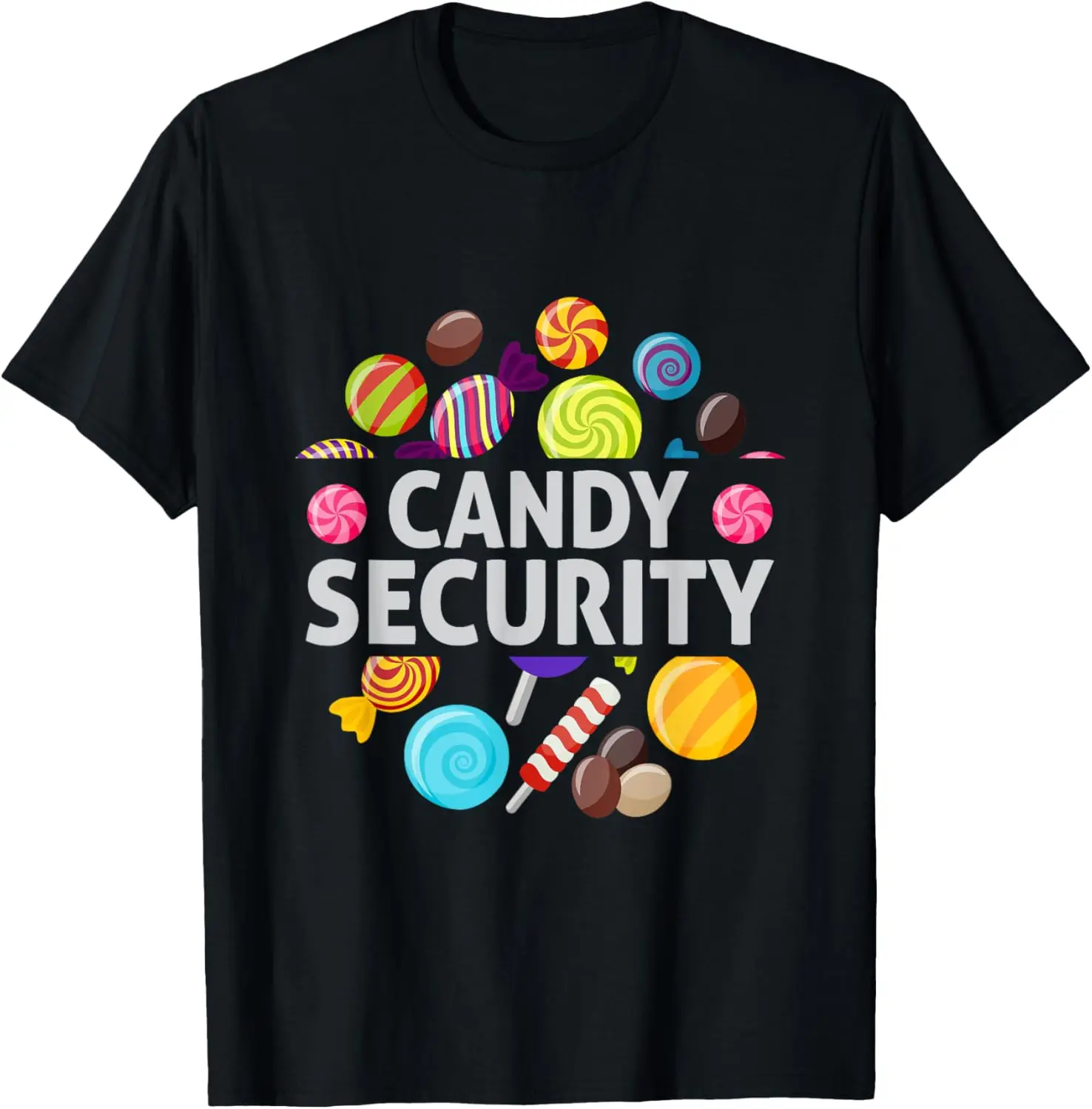 candy land costumes adult candy land tee candy security T-Shirt