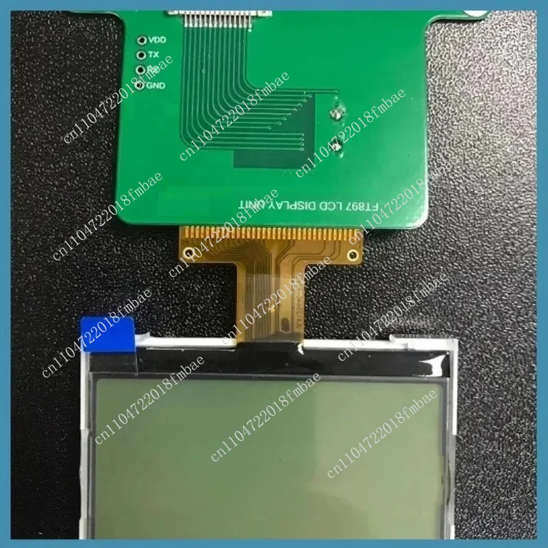 FT-897/FT-897D LCD Display Replacement Electronic Repair Component Solution for 'Zebra Stripes' Issue