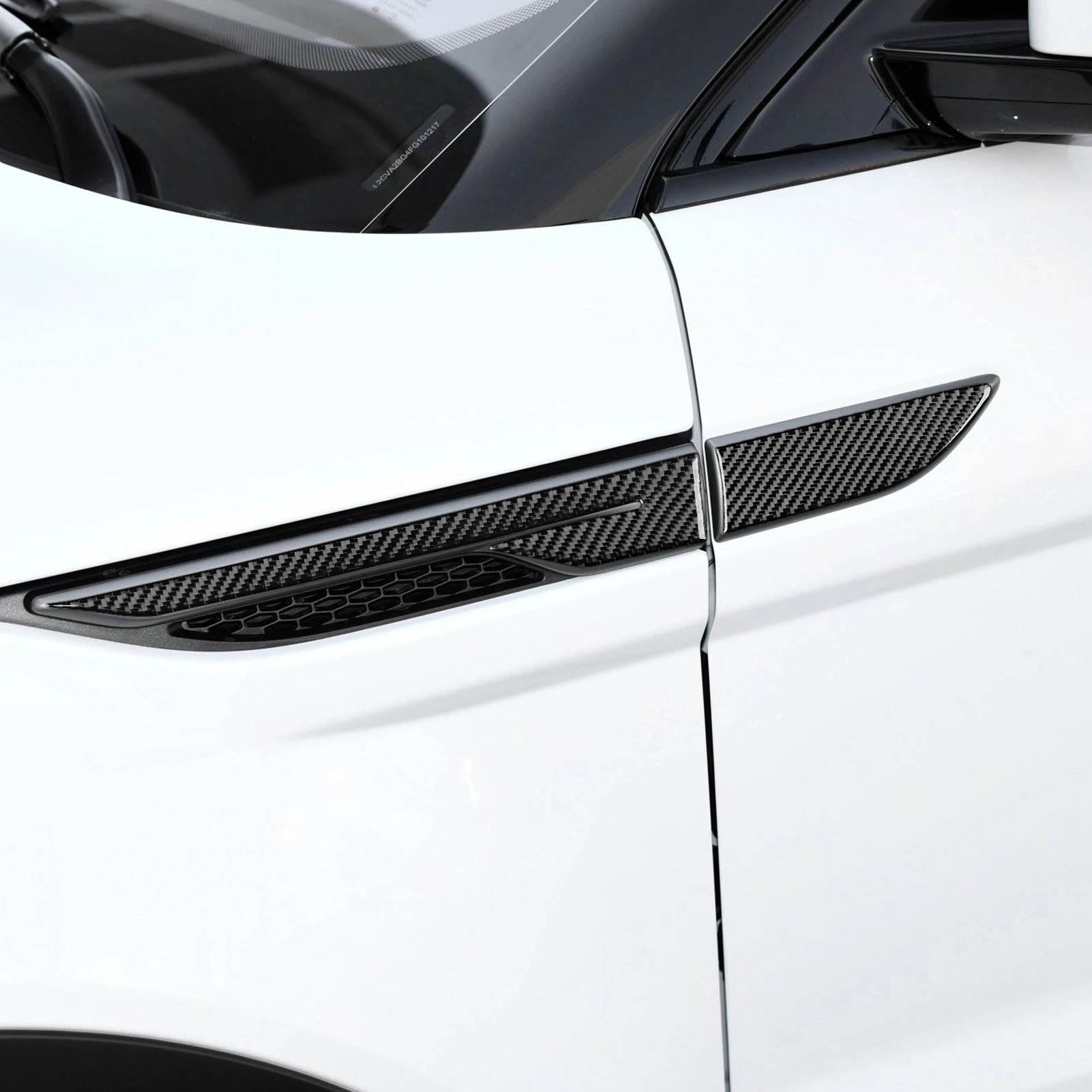 

Car Body Side Fender Panel Carbon Fiber Body Side Panels Cover Trim Fender Exterior For Range Rover Evoque 2012-2018 Accessories