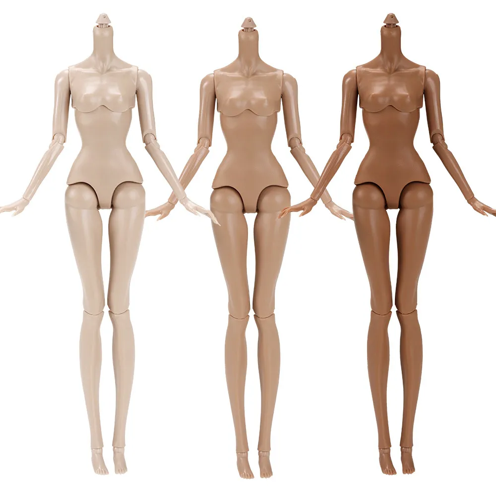 1/6 XB Supermodel Doll Body Accessories 16 Joints Movable 28cm Female Figure Model 3 Skin Tones DIY Dress Up FR Body Doll