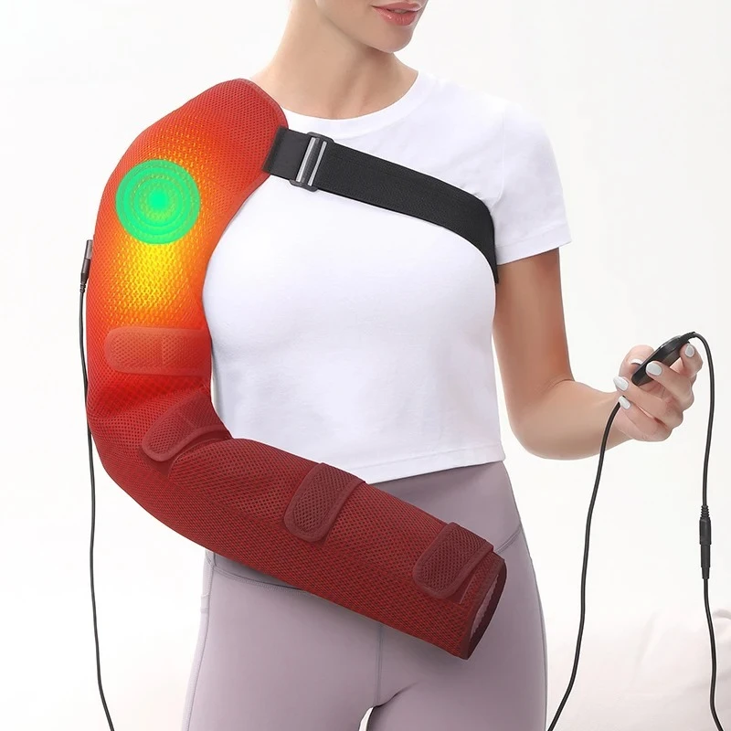 

Electric Heating Massage Long Arm Brace Hot Compress Arm Shoulder Supports Relieves Arm Pain Frozen Shoulder Relieve Keep Warm