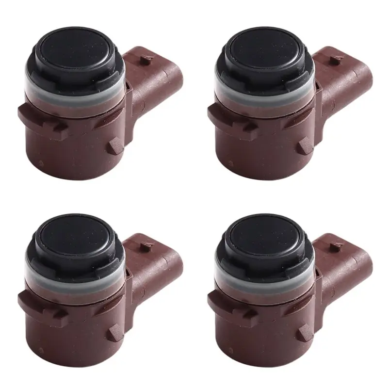 AB16-Parking Sensor 1127502-08-C 4PCS PDC Ultrasonic Parking Assist System Buzzer Alarm For Tesla Model 3 Y X S