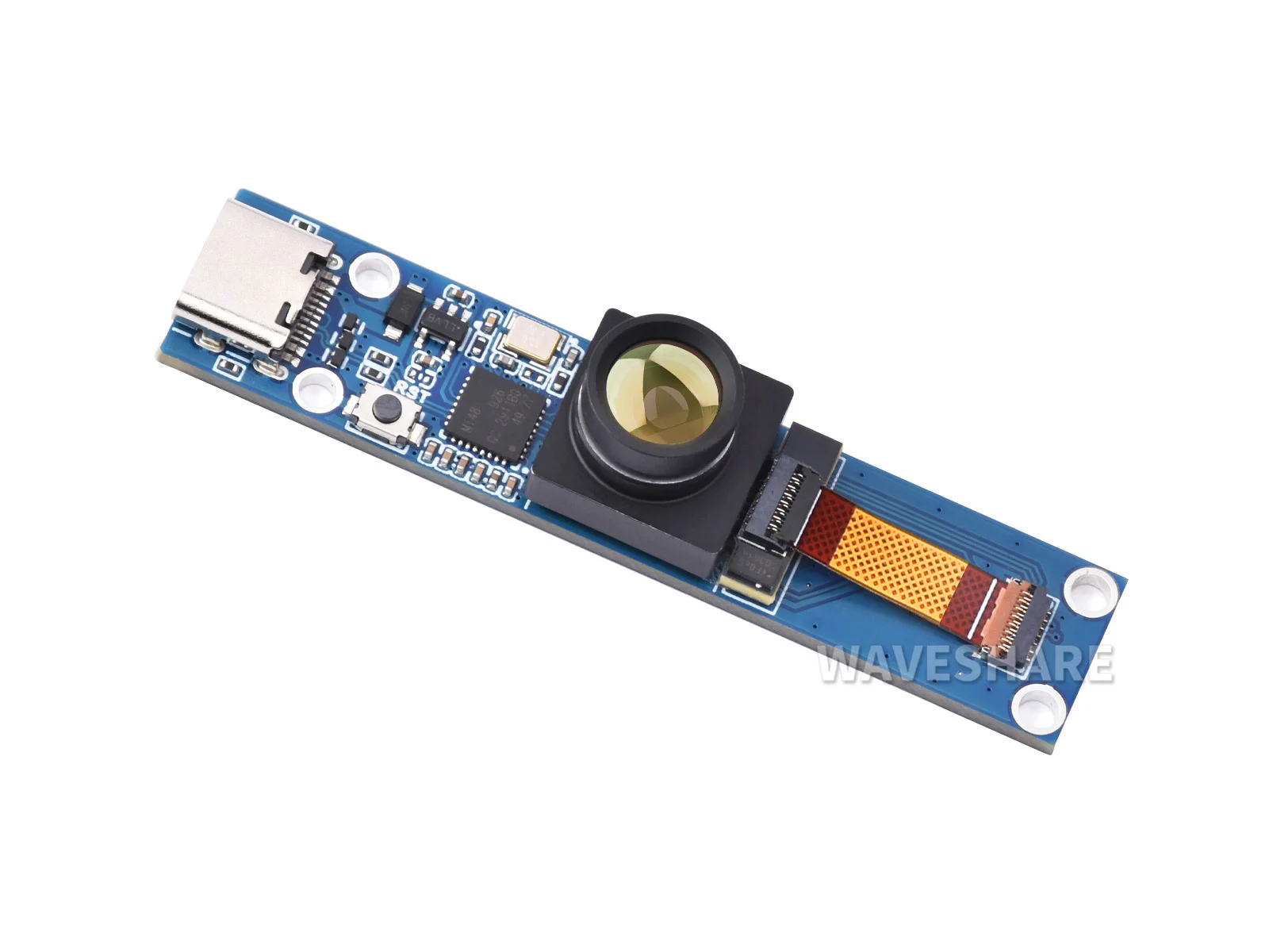 Thermal USB Camera ,Type-C Port ,Long-wave IR Thermal Imaging Camera Module, 80×62 Pixels, 45 FOV,For RPi Boards