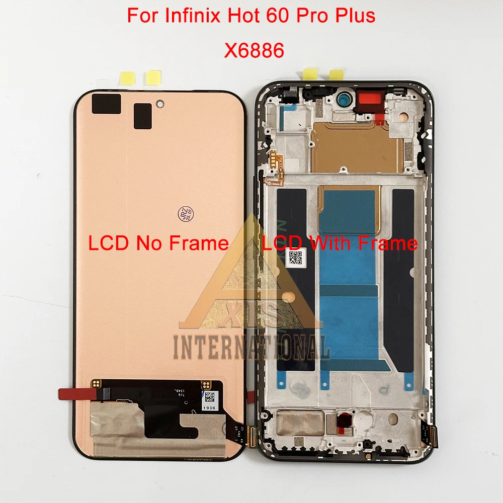 인피닉스 GT 30 Pro X6873 디스플레이 LCD 스크린 터치, 인피닉스 핫 60 Pro X6885 LCD, 핫 60 Pro+ X6886 디스플레이 프레임…