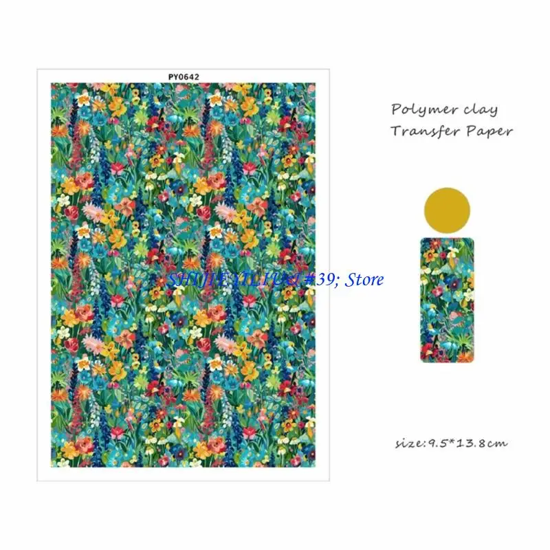 

E21F Colorful Water Transfer Art Decals Suitable For Various Surfaces And Materials
