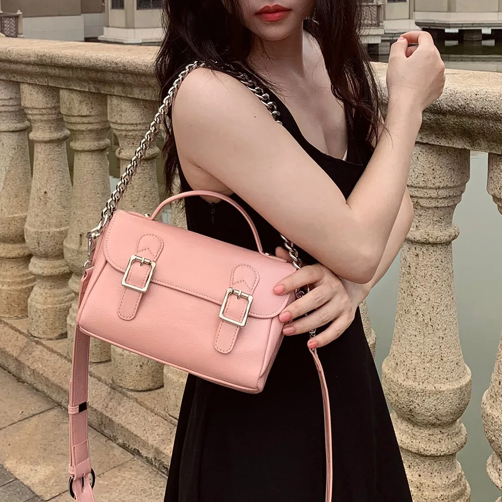 Retro niche design, exquisite Cambridge bag, fashionable one shoulder crossbody bag, spring versatile for women