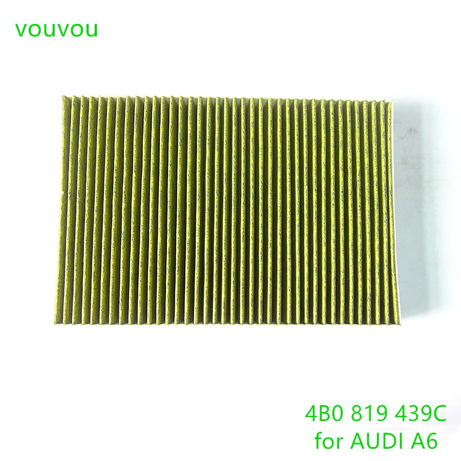 Car accessories PM2.5 activated carbon A/C cabin air filter 4B0 819 439C for AUDI A6 1994-2005 4A 4B2 4B5 C4 C5 CUK3192 AUDI 100