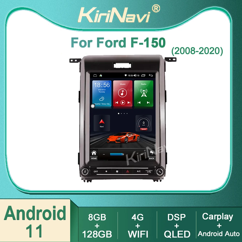 

Kirinavi For Ford F-150 F150 2008-2020 Android 11 Car Radio DVD Multimedia Video Player Stereo Auto Navigation GPS 4G DSP WIFI