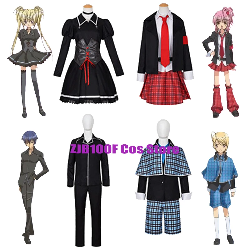 

Аниме Shugo Chara Cospaly Tsukiyomi Ikuto Cos Hinamori Amu Hotori Tadase Костюм Униформа Hoshina Utau Dress Set Outfit for Woman