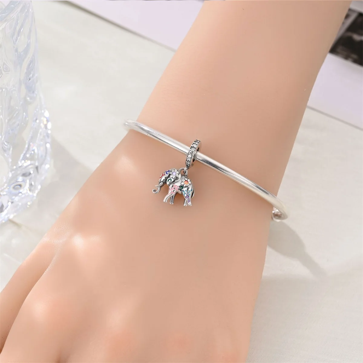 925 スターリングシルバーチャームビーズクラウンライオンカエルチャームフィットブレスレットオリジナルファッション女性ジュエリー DIY メイキングギフト