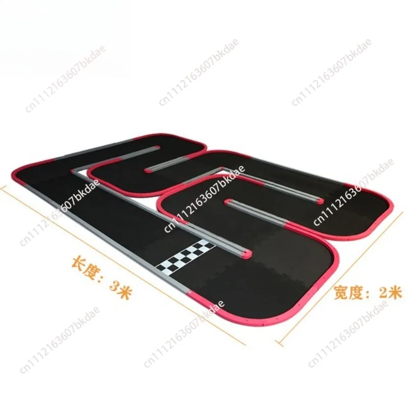 RC Track Set 4WD Remote Control Car Race Track for Mini-z RC Cars 6/8/12 Tiles