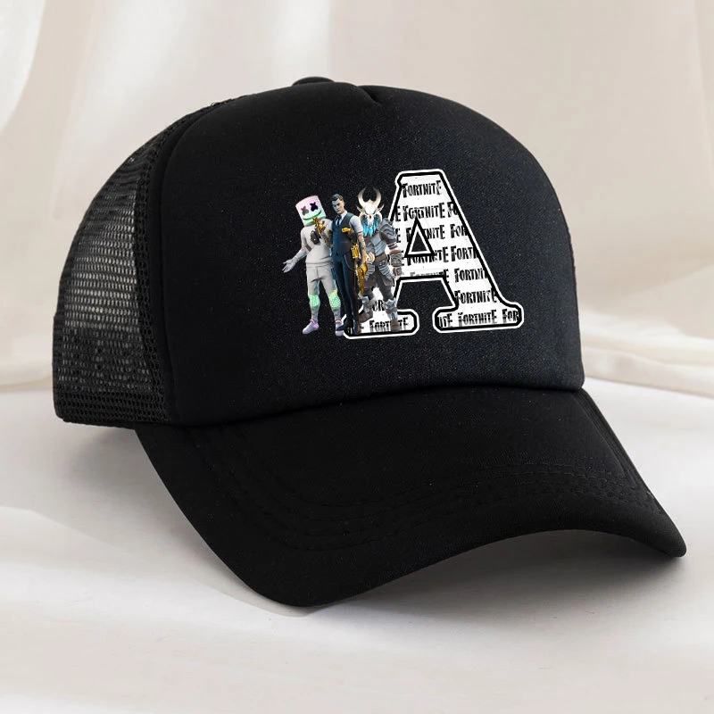 

Fortnites Baseball Cap for BOY Cartoon Anime Print Hat Children Baby Breathable Kid Hat HipHop NetCap Kawaii Kid Birthday Gift