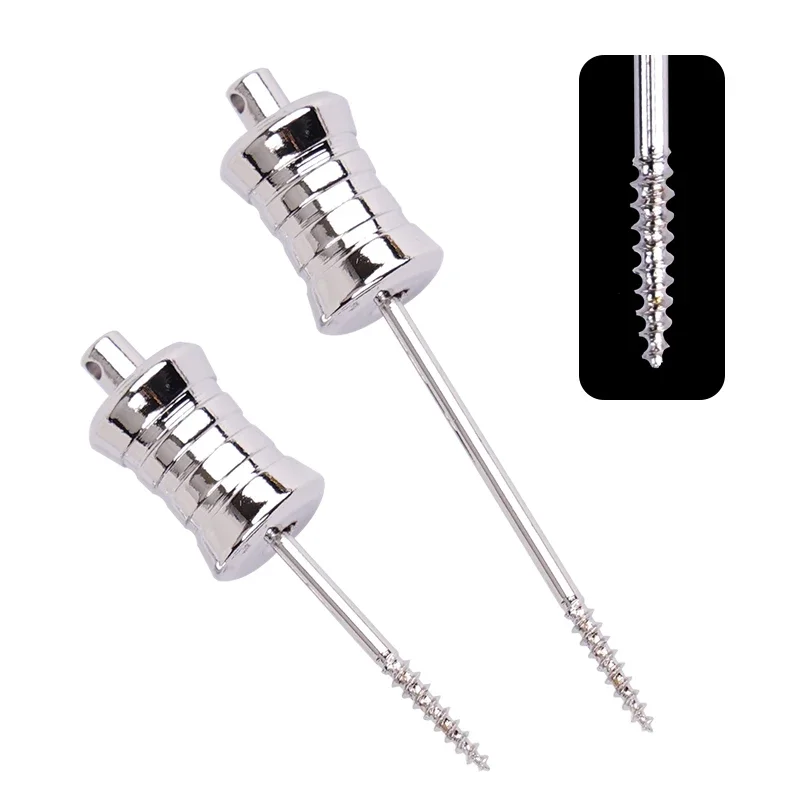 6pcs Dental Broken Root Drill Remnant Extractordental Dentistry Extractor Apical Root Fragments drill Medical Stainless Steel