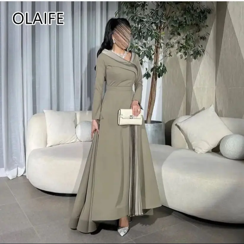 

Evening Dresses Simple Formal Party Dress Long Sleeve Prom Gowns فساتين للمناسبات الرسمية vestidos de fiesta elegantes 2024 Best