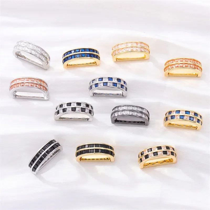 

Fashion Men's Formal Wear High-end Tie Buckle D-Shaped Fixing Ring Tie Clip Fashion Wedding Business