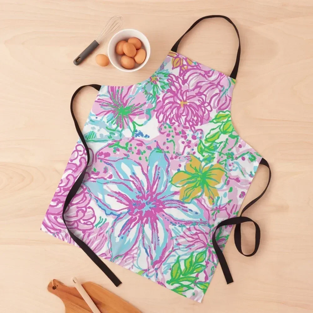 

Sweet Pink Apron Barista nail tech supplies Women's Home Clothes carpenter Apron