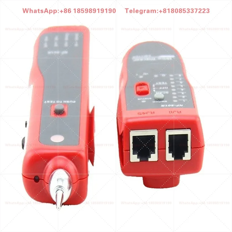 anti burning and withstand voltage 60V NF-801R English network line finder, line measuring instrument, live line finder