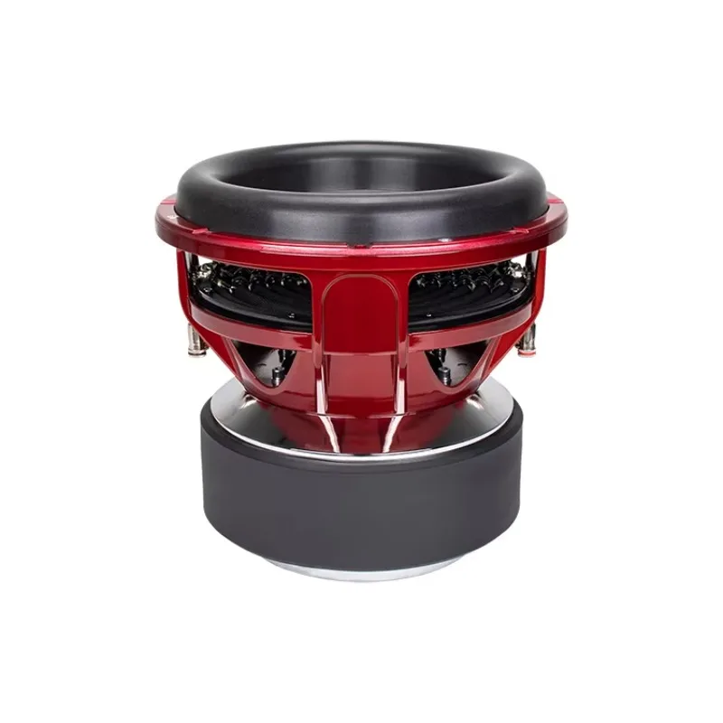 2024 New OEM 12 Inch Car Subwoofers Red AI Basket RMS 3500W High SPL Auto Power Audio Speaker Max 7000W Top Quality Bass Woofers view 3