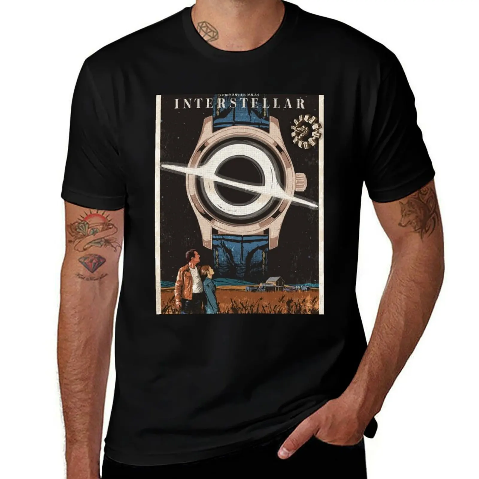 Interstellar T-Shirt Lightweight Casual Summer T-Shirt