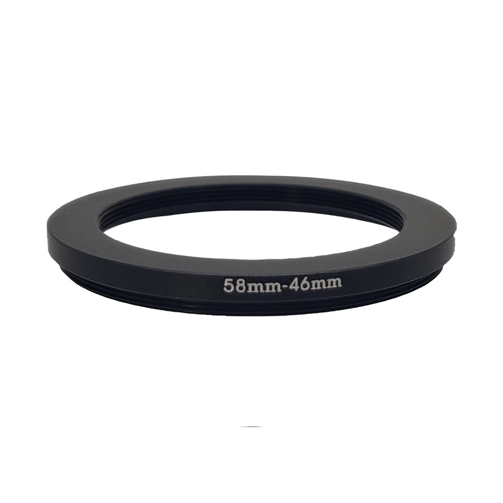 58-46mm,58-48mm,58-49mm,58-52mm,58-55mm,60-37mm,60-40mm,60-43mm,60-55mm step down anel adaptador de filtro de lente da câmera