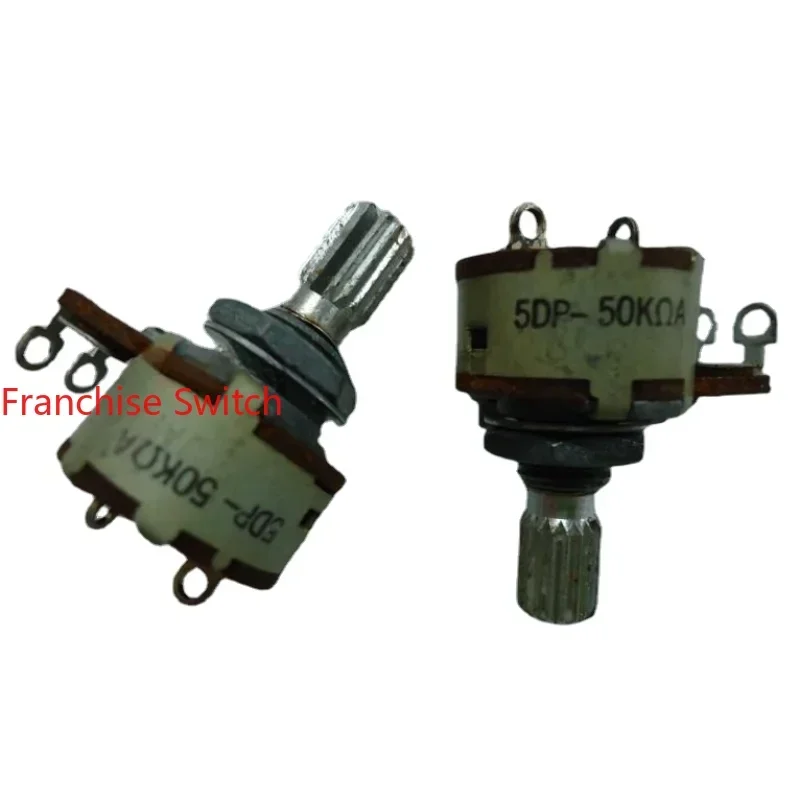 

10PCS Potentiometer 16 Type Single A50K With Switch 15mm Spline