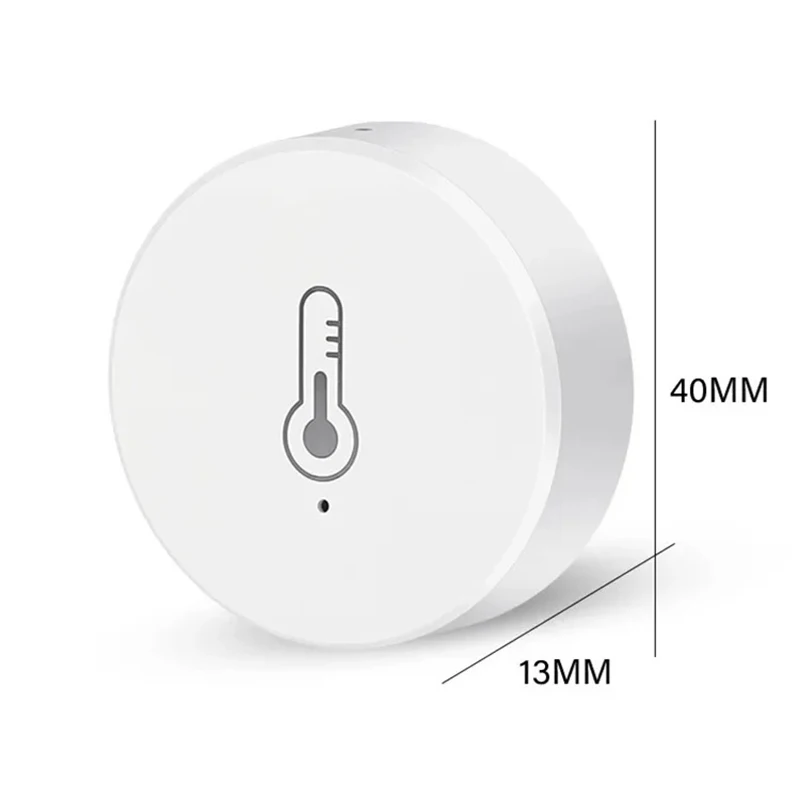 Tuya Smart Zigbee Sensor de temperatura y humedad, termómetro interior, Monitor, funciona con Alexa, Google Home, automatización