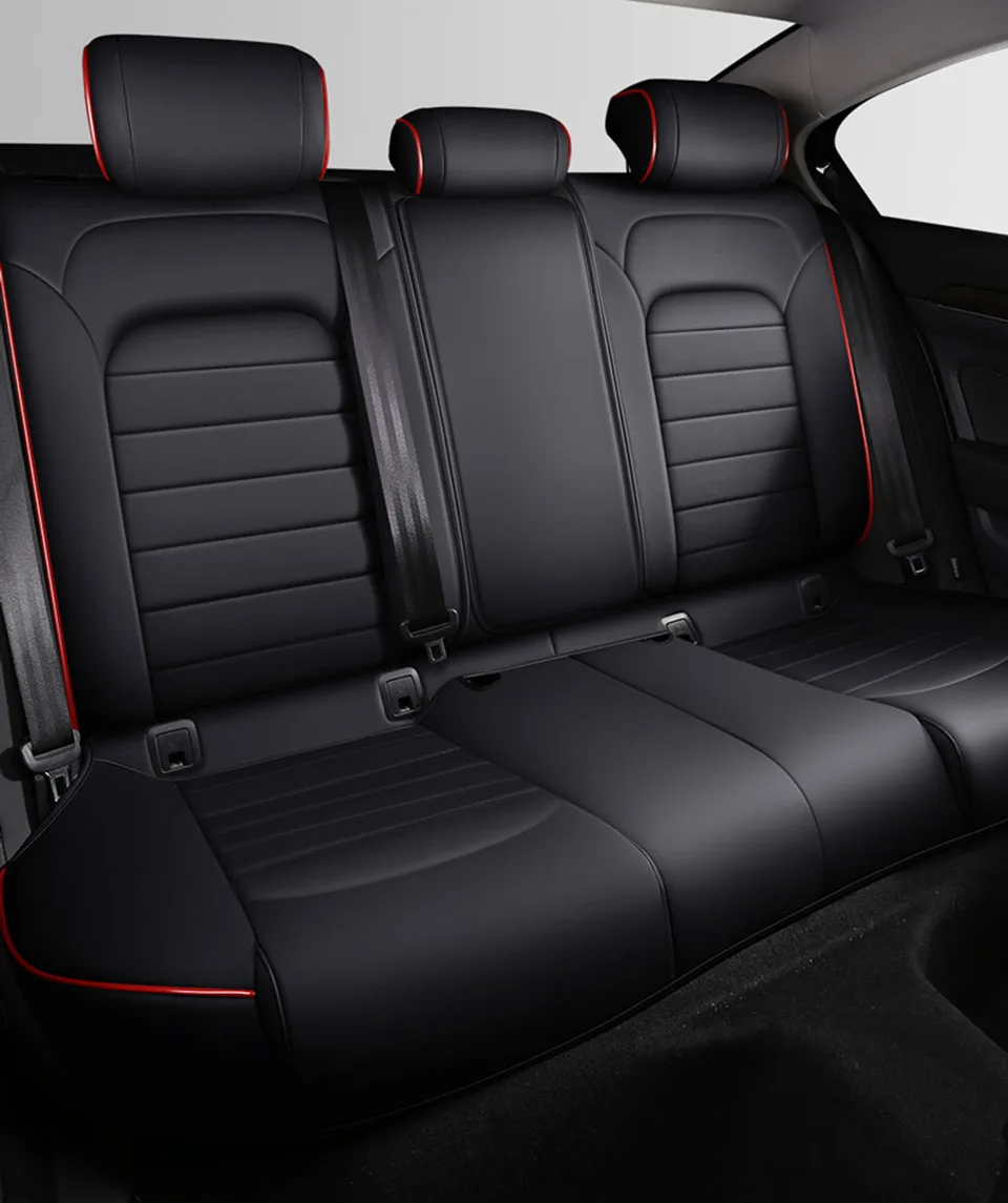 Autositzbezüge für VW Passat B8 2017 2018 2019 Leder Auto Luxus Komplettset Innenausstattung Autoteile Zubehör – Detail 13