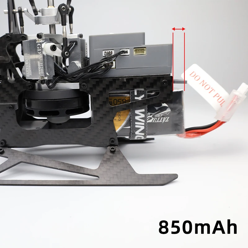 FLY WING FW200 RC Helicoper Battery mount e Battery tie