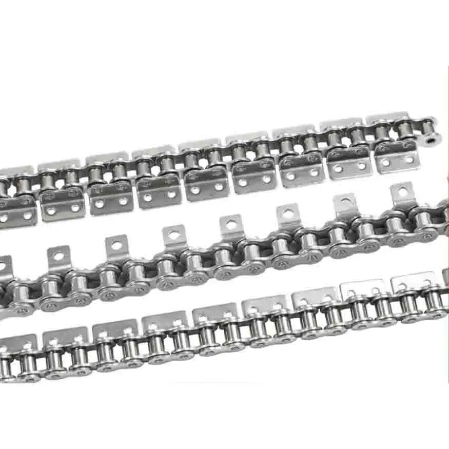 

1 шт., промышленная роликовая цепь из нержавеющей стали 304 с ушным приводом 06B 08B 10A для трансмиссии конвейерного привода 1,5 м в оборудовании