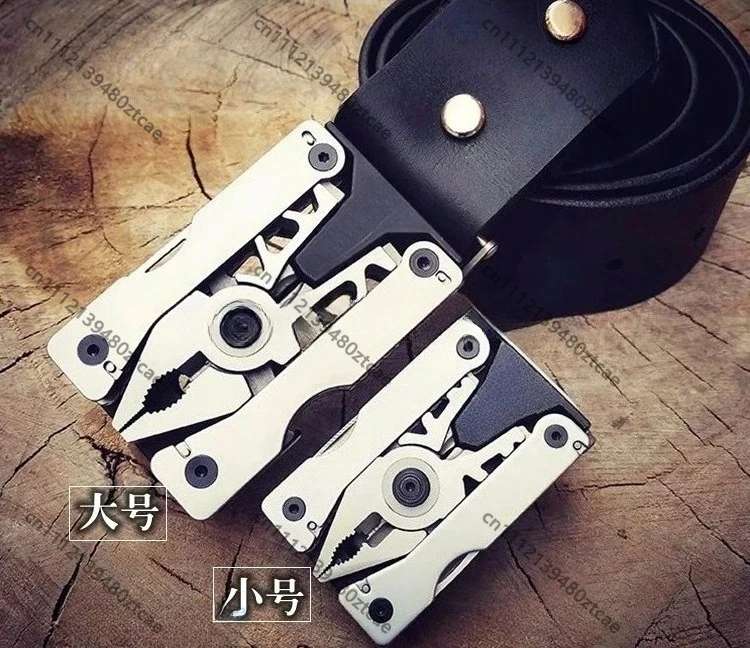 Folding Combination Belt Pliers, Multifunctional Belt Buckle Repair Tool, Universal Portable Hardware Hand Plier Maintenance